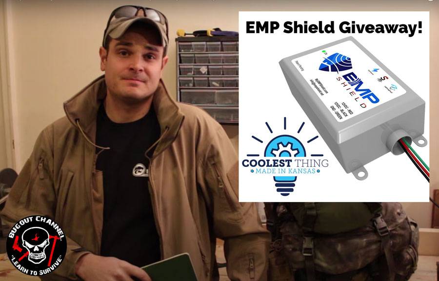 andrew bugout channel EMP Shield Giveaway