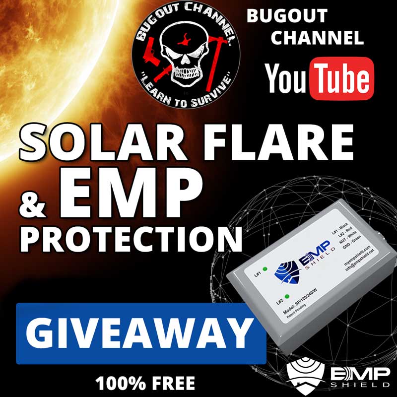 Bugout Channel EMP Shield Giveaway