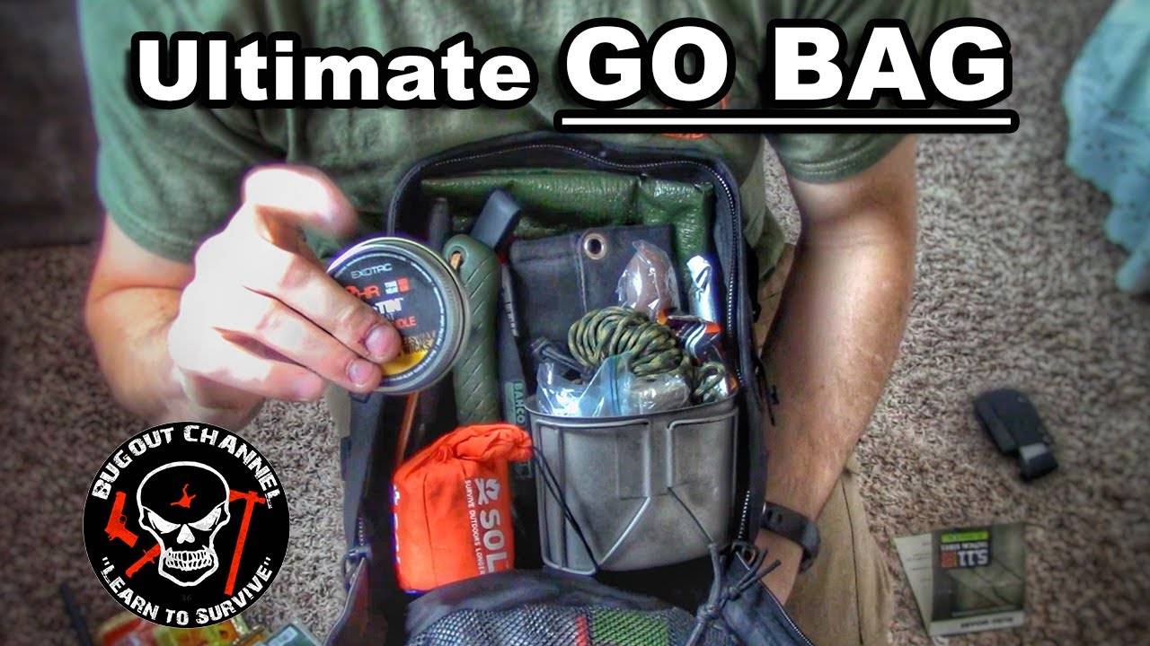 ultimate go bag gray man bugout channel